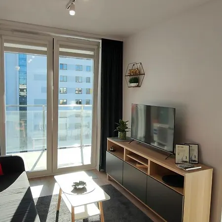 Nova Graniczna-centrum - Klimatyzacja, Bezplatny Podziemny Parking, Self Check-in Daire *