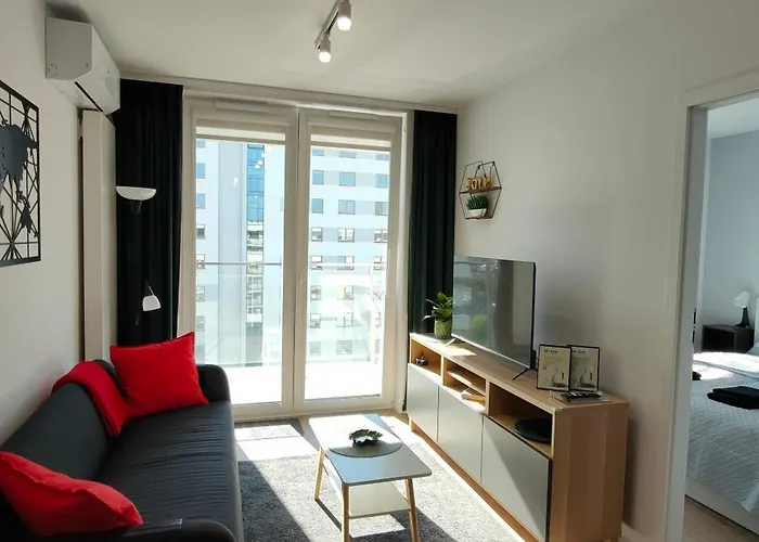 Nova Graniczna - Centrum, Self Check-in, Bezplatny Podziemny Parking, Klimatyzacja Daire *