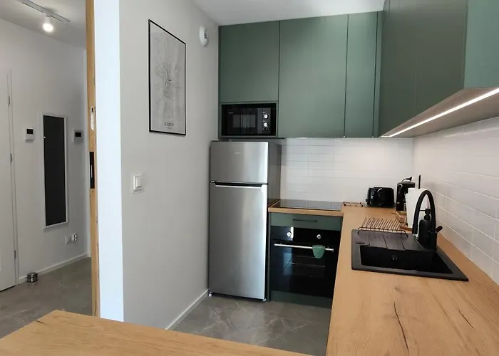 Nova Graniczna - Centrum, Self Check-in, Bezplatny Podziemny Parking, Klimatyzacja Lägenhet *