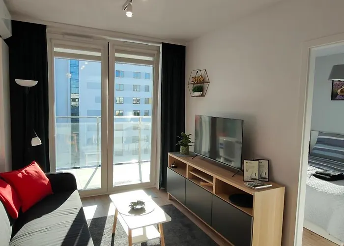 Nova Graniczna - Centrum, Self Check-in, Bezplatny Podziemny Parking, Klimatyzacja Daire *